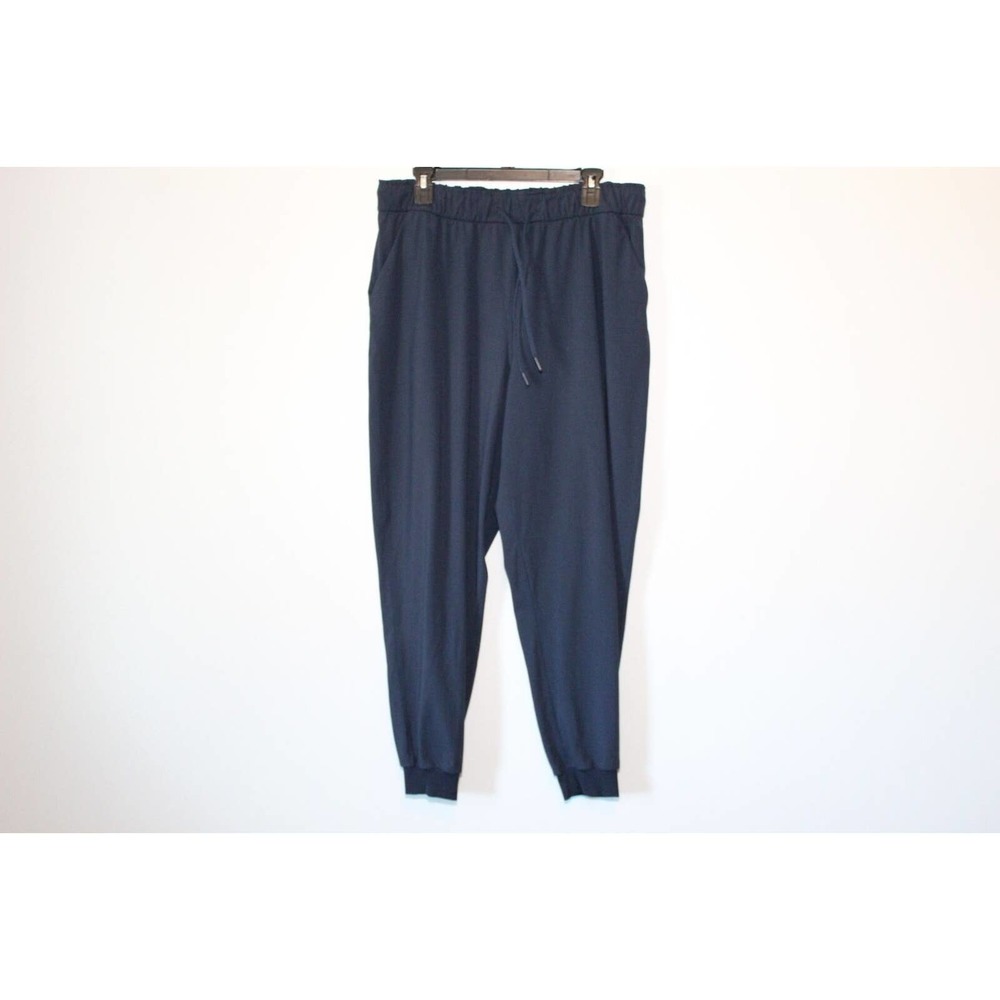 Lululemon Keep Moving Jogger Pants True Navy 2021 Stretch Women's Size 14 H14231 - Picture 2 of 14